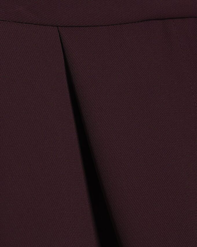 Red Tailored Cuff Joggers