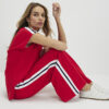 Red Tape Side Wide Leg Joggers