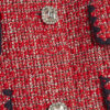 Red Whipstitch Boucle Trophy Jacket