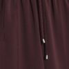 Red Wide Leg Tailored Joggers