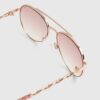 Rose Gold Twist Aviators
