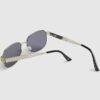 Silver and Gold Square Sunglasses