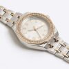 Silver And Rose Gold Watch