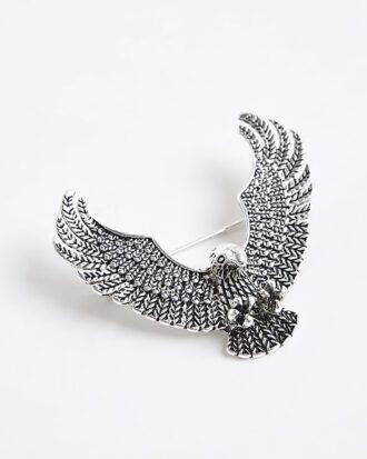 Silver Eagle Brooch