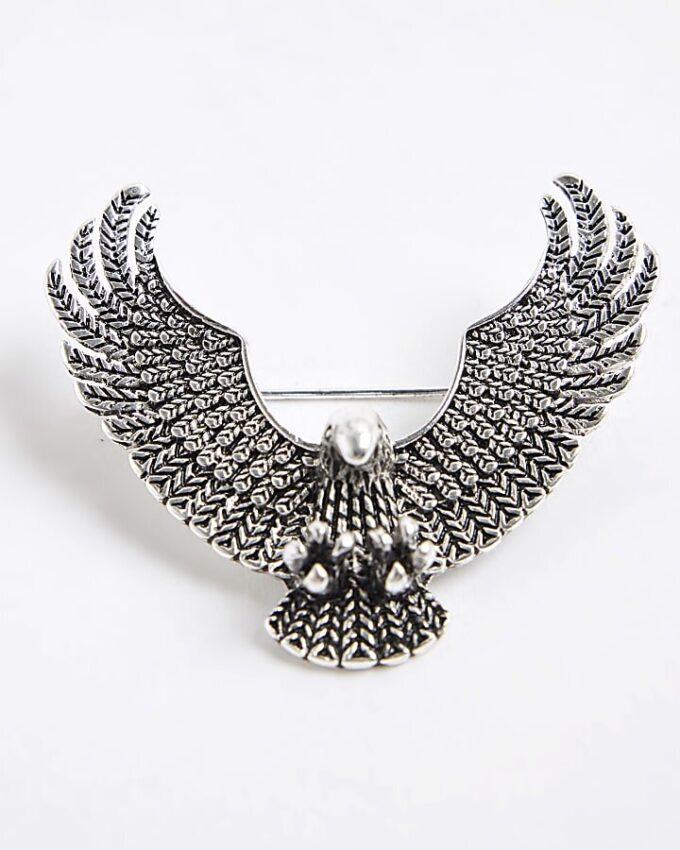 Silver Eagle Brooch