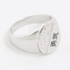 Silver Japanese Signet Ring