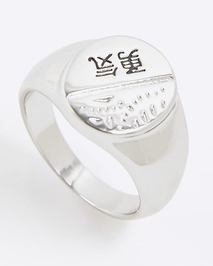 Silver Japanese Signet Ring