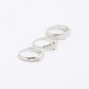 Silver Pack of 3 Rings