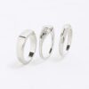 Silver Pack of 3 Rings
