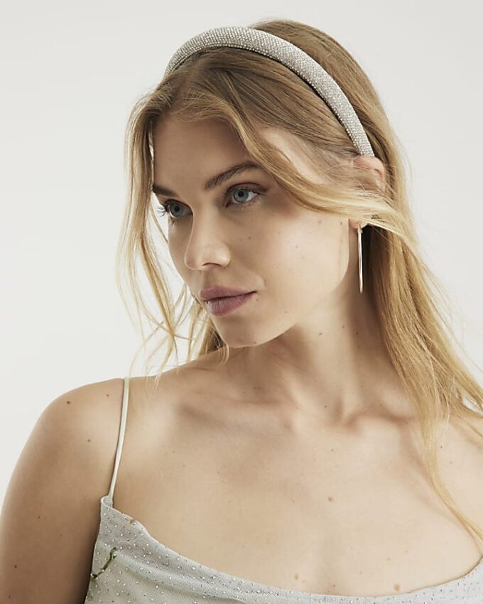 Silver Rhinestone Headband