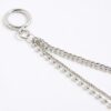 Silver Rhodium Multi Row Trousers Chain
