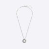 Silver RI Key Coin Necklace