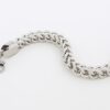 Silver Steel Chunky Chain Bracelet