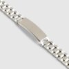 Silver Steel Silver Watch Strap