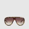 Tortoiseshell Aviator Sunglasses
