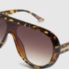 Tortoiseshell Aviator Sunglasses
