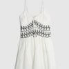 White Cornelli Mini Beach Dress