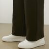 White Cup Sole Trainers