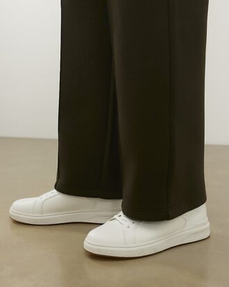 White Cup Sole Trainers