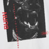 White Dog Print T-Shirt