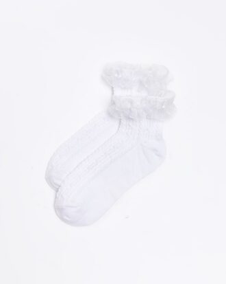 White frill ankle socks White frill ankle socks