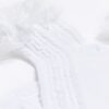 White frill ankle socks