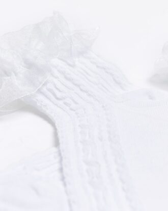 White frill ankle socks White frill ankle socks