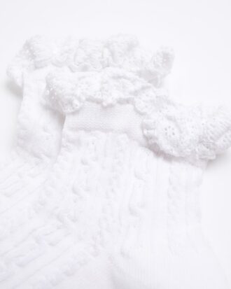 White Lace Frill Socks White Lace Frill Socks