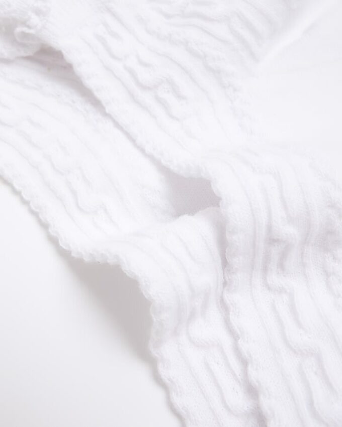 White Lace Frill Socks