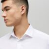 White Muscle Fit Shirt