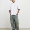 White Oversized Fit Sanctuaire T-Shirt