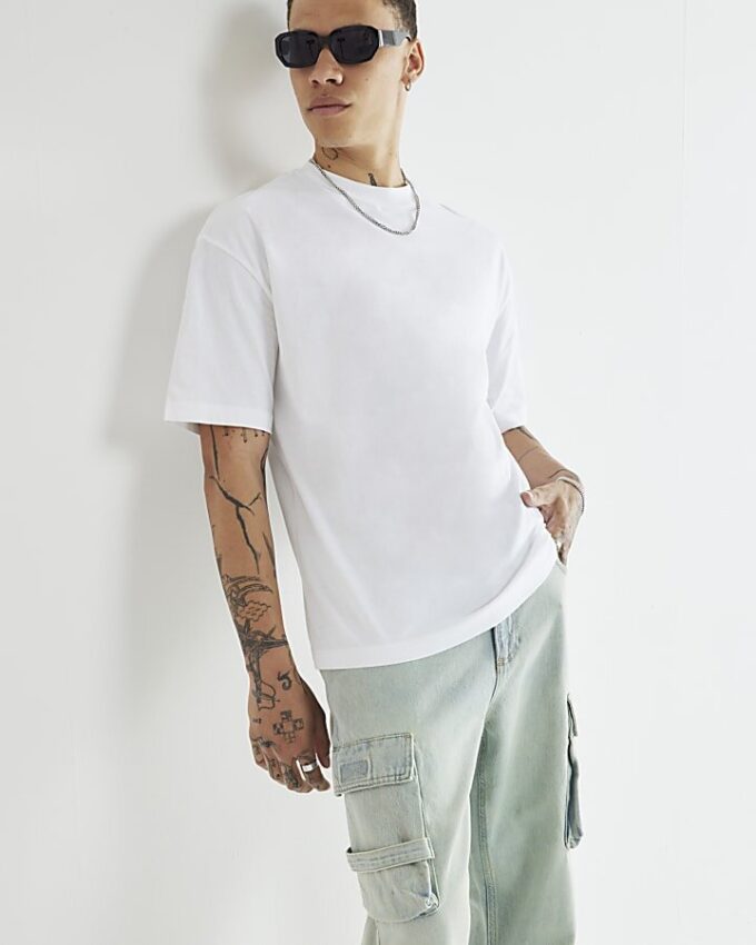 White Oversized Fit T-Shirt