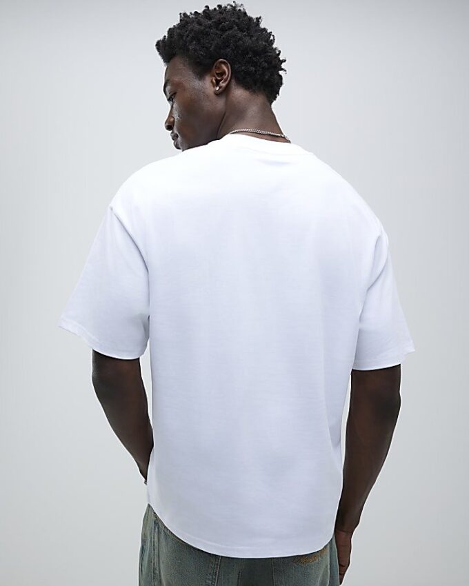 White Oversized Fit T-Shirt