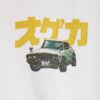 White Oversized Fit Tokyo Car T-Shirt