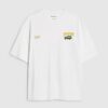 White Oversized Fit Tokyo Car T-Shirt