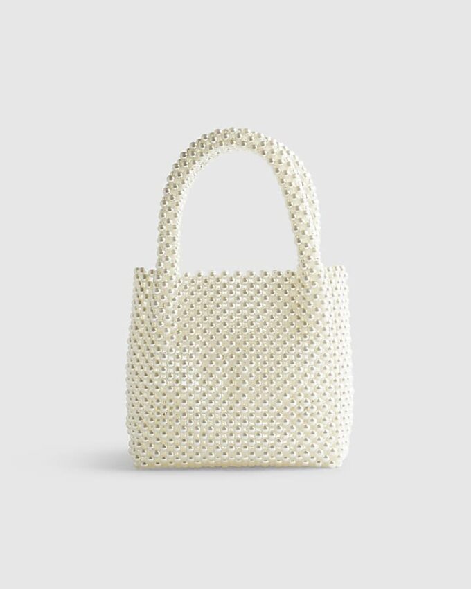White Pearl Corsage Grab Bag