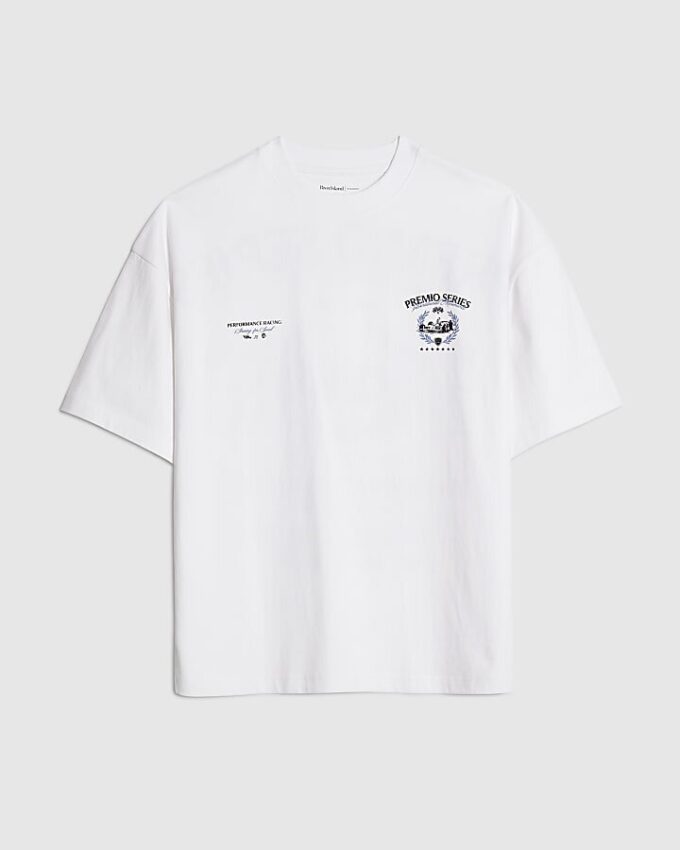 White Premio Series Racing T-Shirt