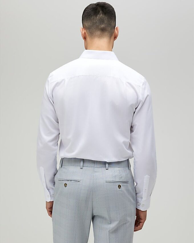 White Premium Long Sleeve Formal Shirt