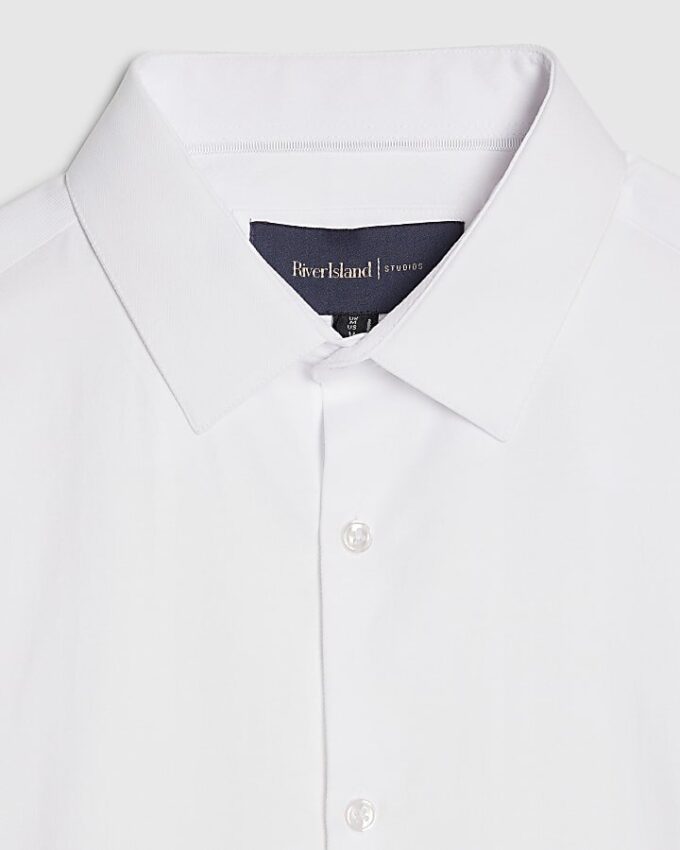 White Premium Long Sleeve Formal Shirt