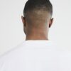 White Regular Fit Embroidered T-Shirt