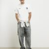 White Regular Fit Penrose Crest T-shirt