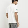 White Regular Fit Penrose Crest T-shirt