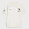 White Regular Fit Penrose Crest T-shirt