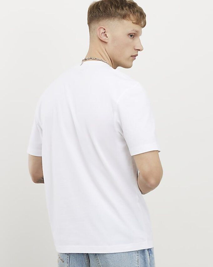White Regular Fit Short Sleeve T-Shirts 3Pack
