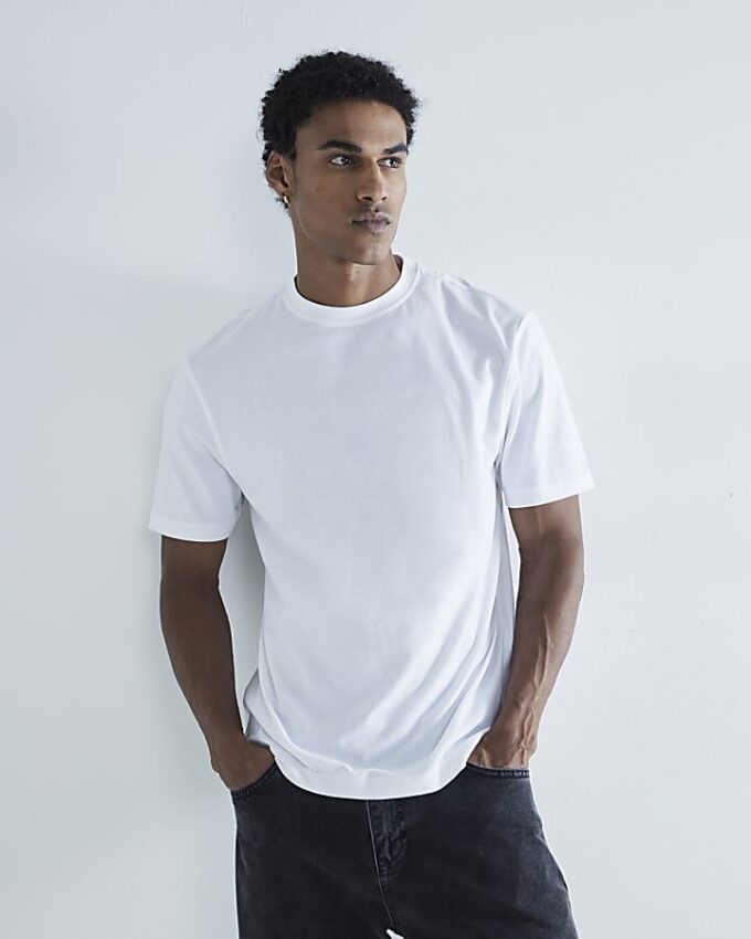 White Regular Fit T-Shirts 3 Pack
