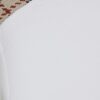 White Slim Fit Check Knit T-Shirt