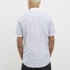 White Slim Fit Check Shirt