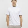 White Slim Fit MCMXII Badge T-Shirt