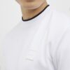 White Slim Fit MCMXII Badge T-Shirt
