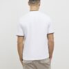 White Slim Fit MCMXII Badge T-Shirt